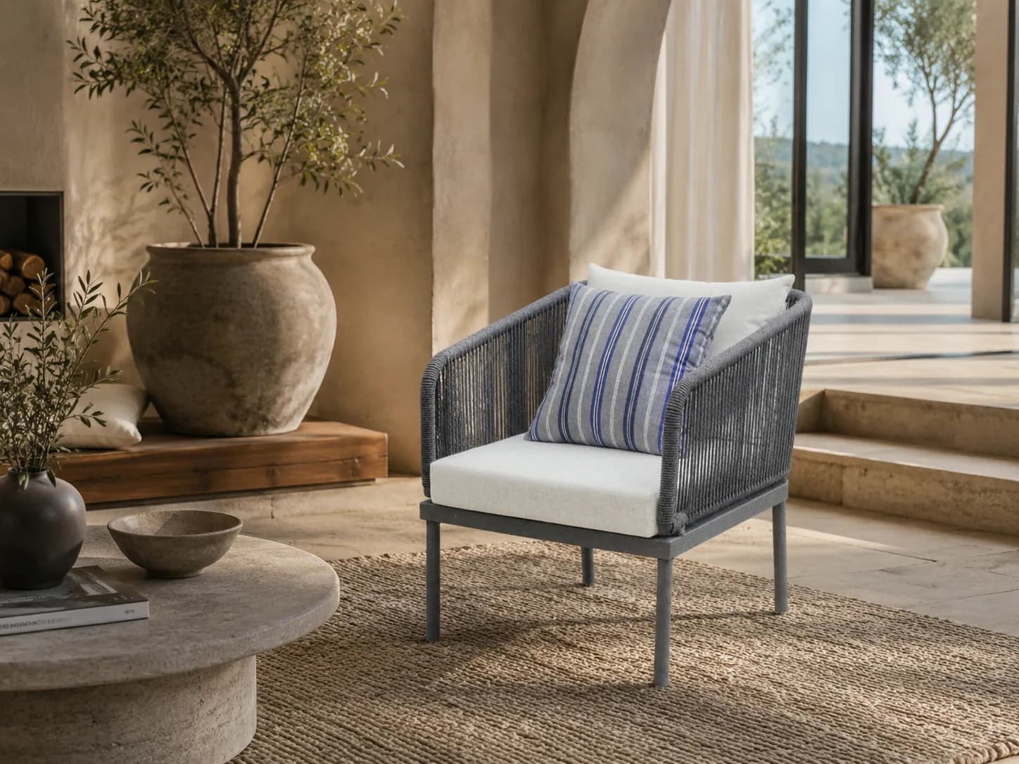 Riviera Woven Accent Chair