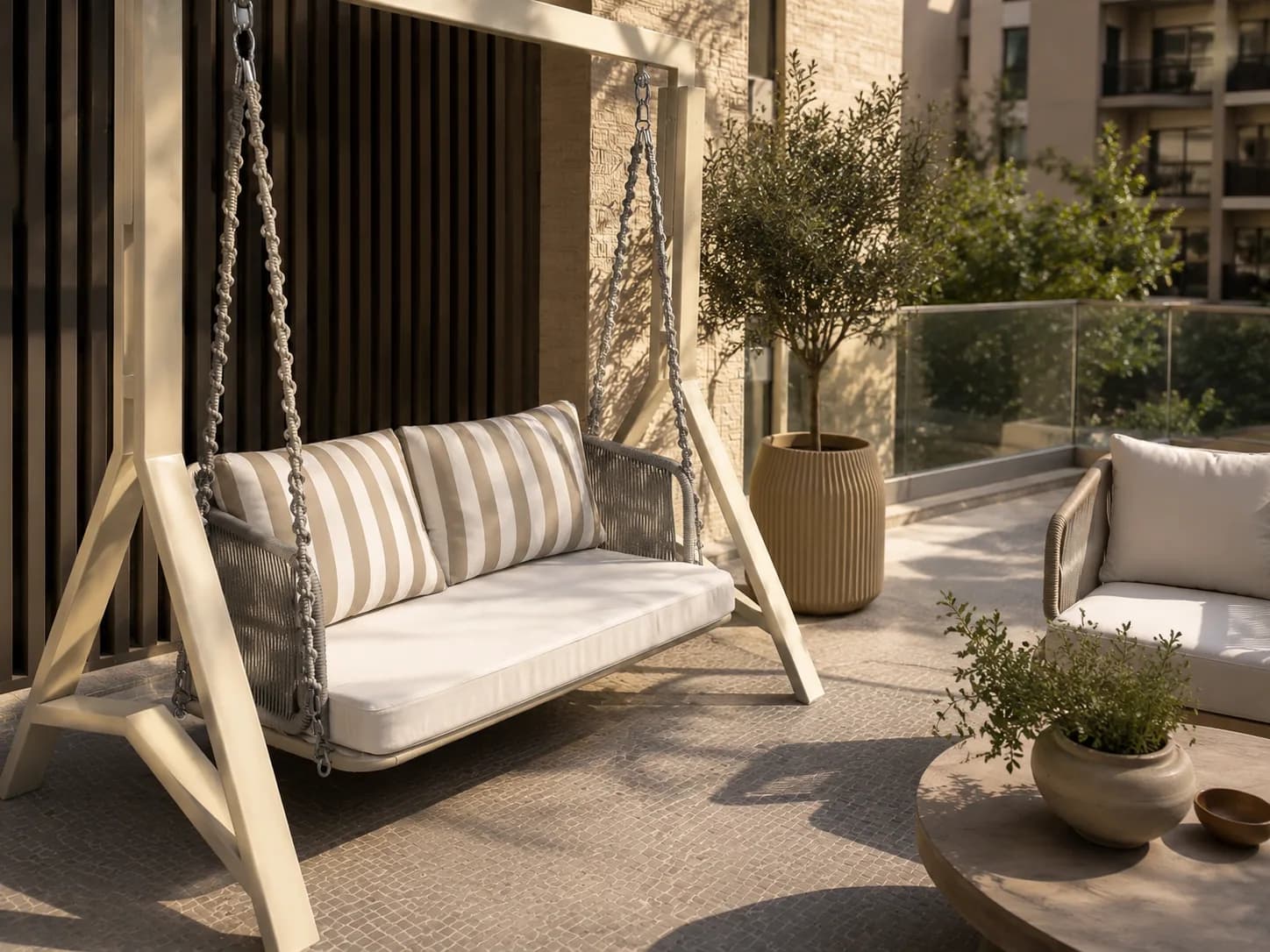 Portico Freestanding Swing