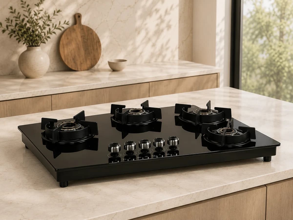 Olive 4 Glass Cooktop